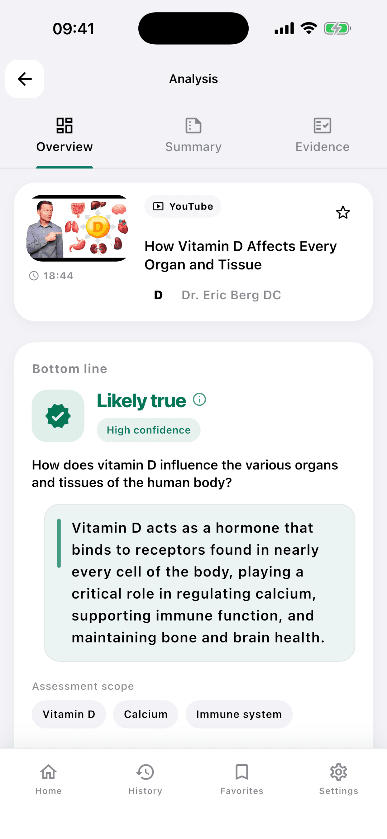 Overview — EvidenceLens